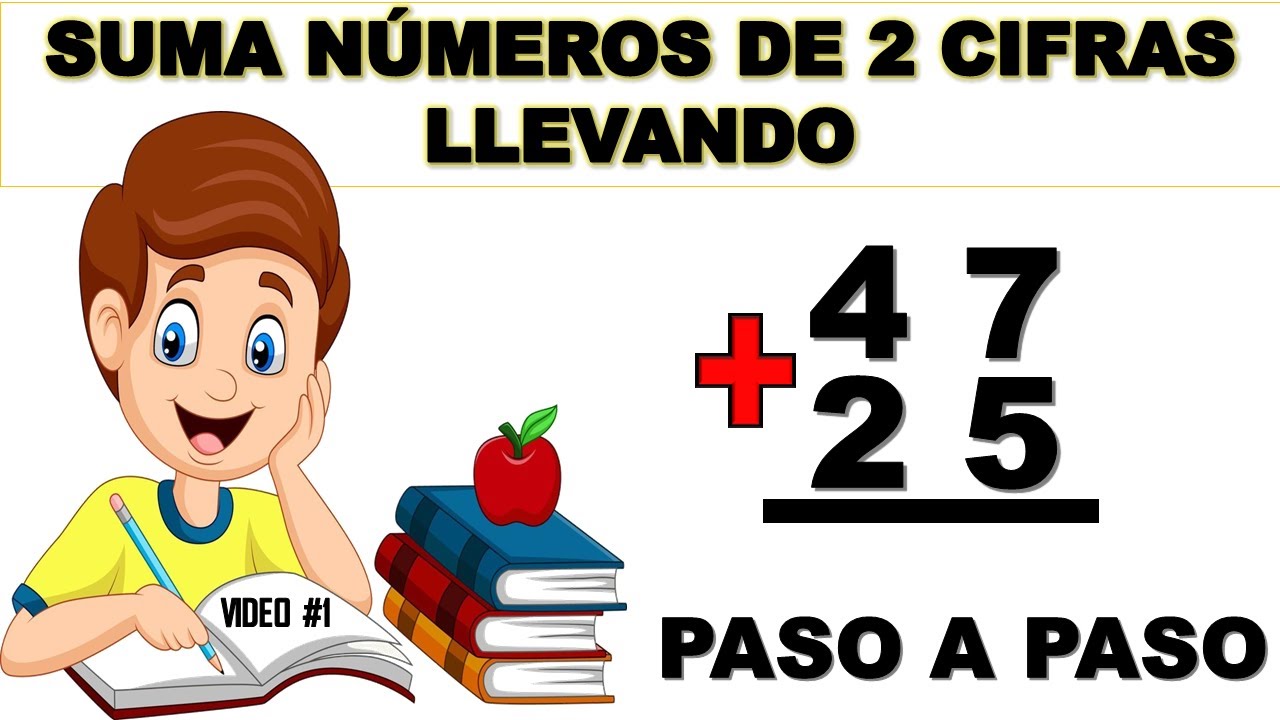 Suma de numeros de 2 cifras llevando o reagrupando Para niños de primaria | MATEMATICAS INTERACTIVAS