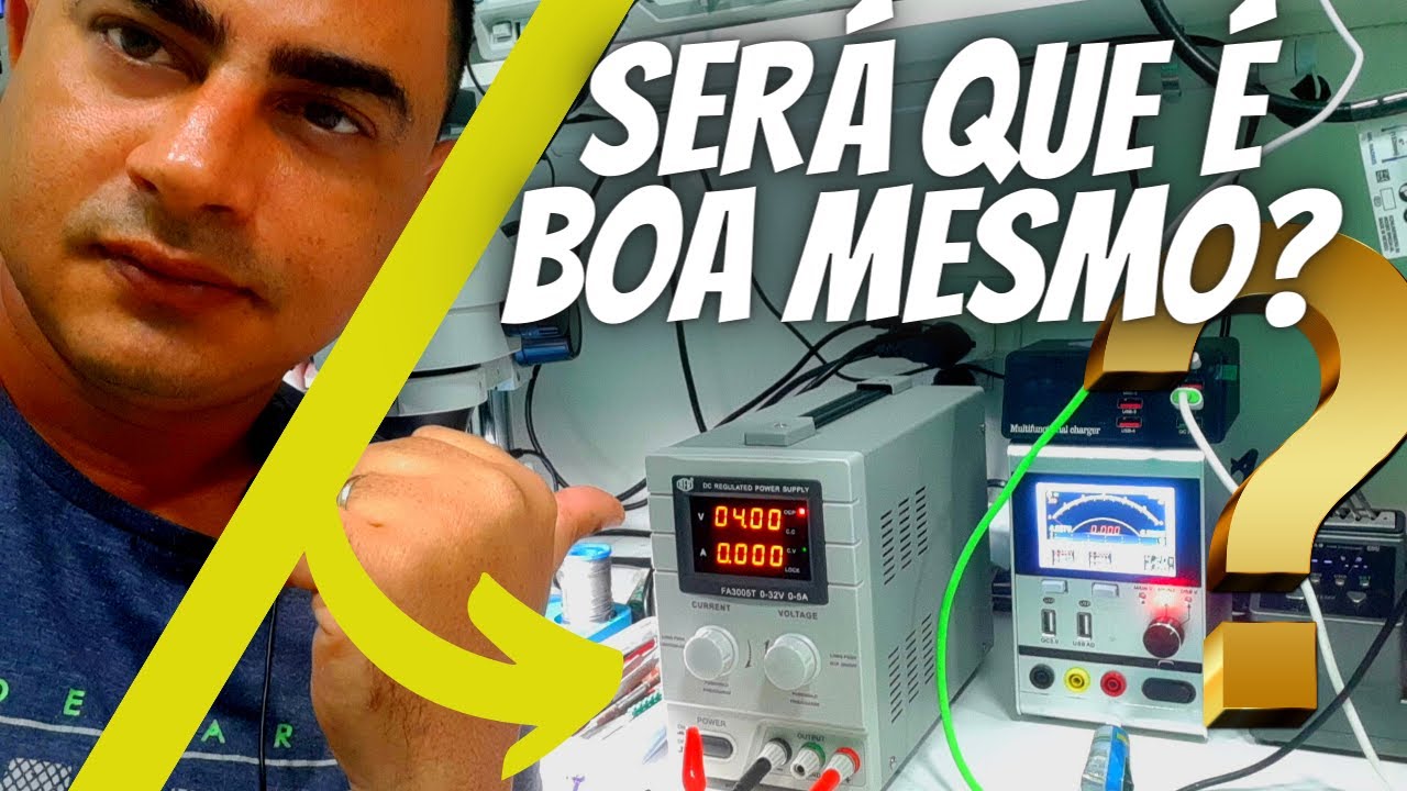 FONTE DE BANCADA AFR FA3005T É BOA?