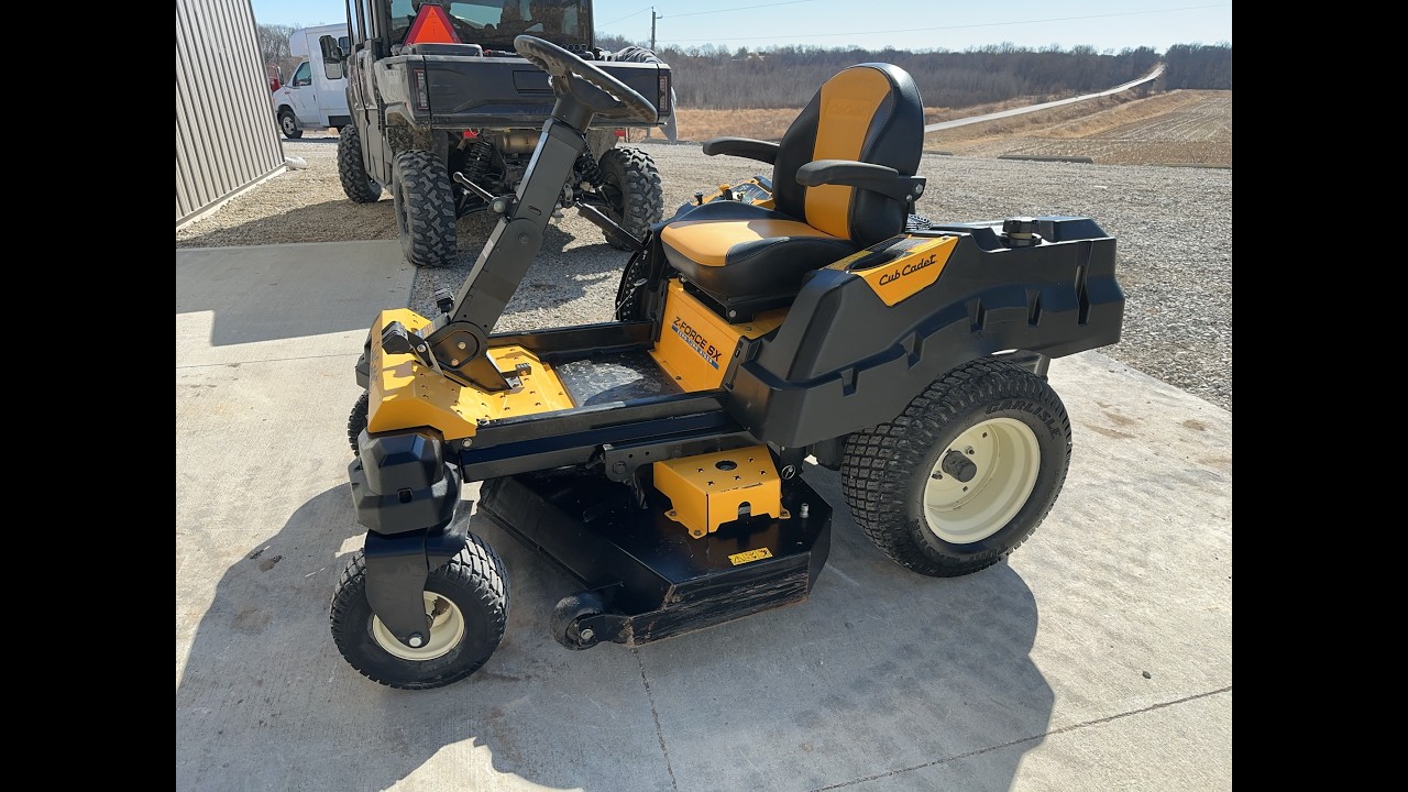 Lot 2020 - 2018 Cub Cadet Z-Force SX Zero-Turn Rider