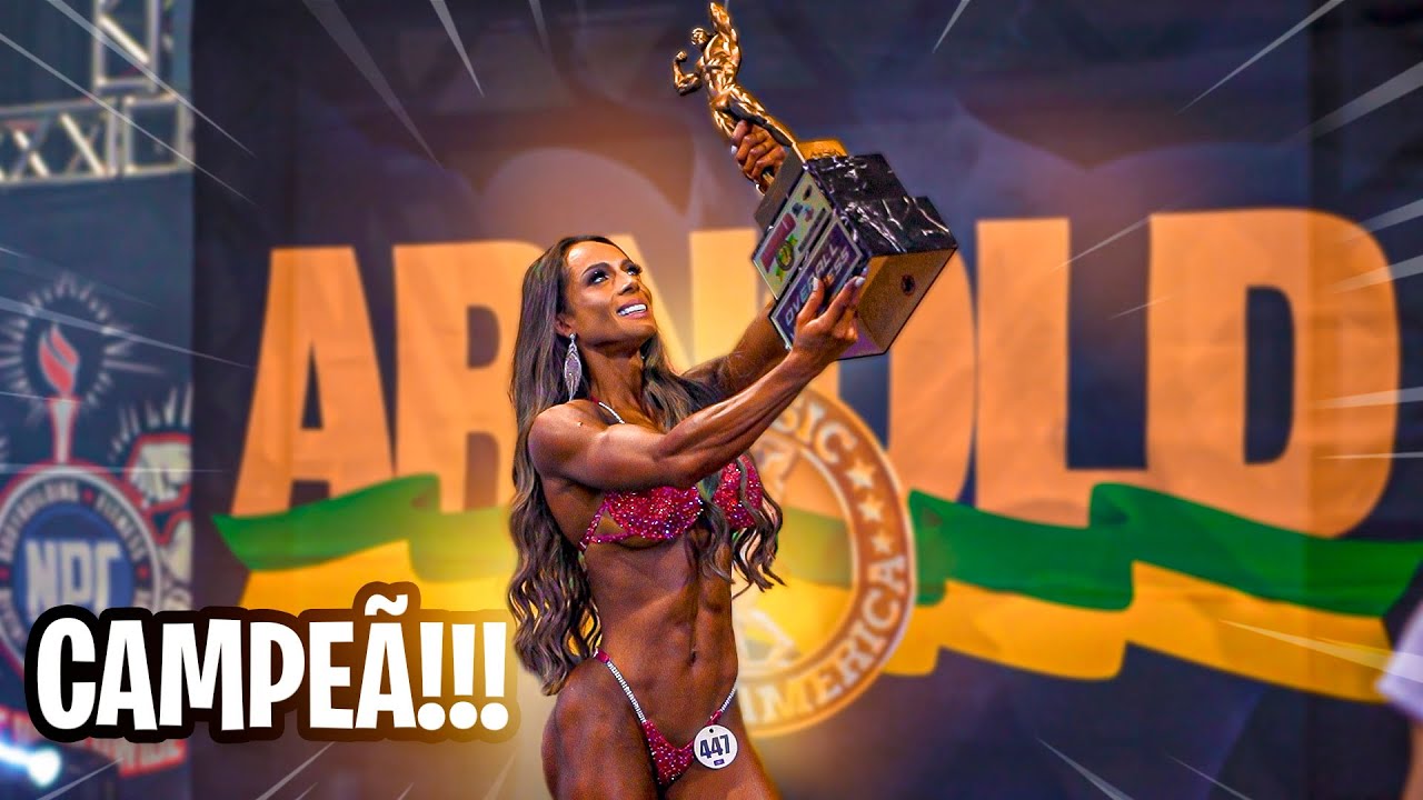 LOIRA DO SUL CONQUISTOU O PRO CARD NO ARNOLD CLASSIC
