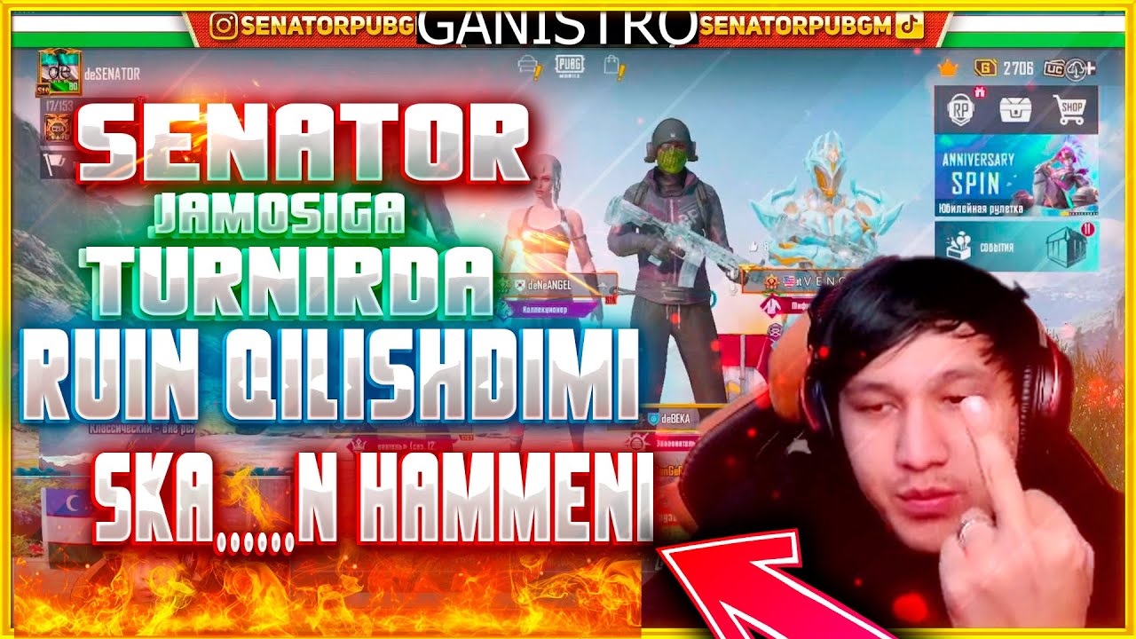 Senator Pubg Komandasiga Ruin Qilishdidi Natijada Yana Janjal