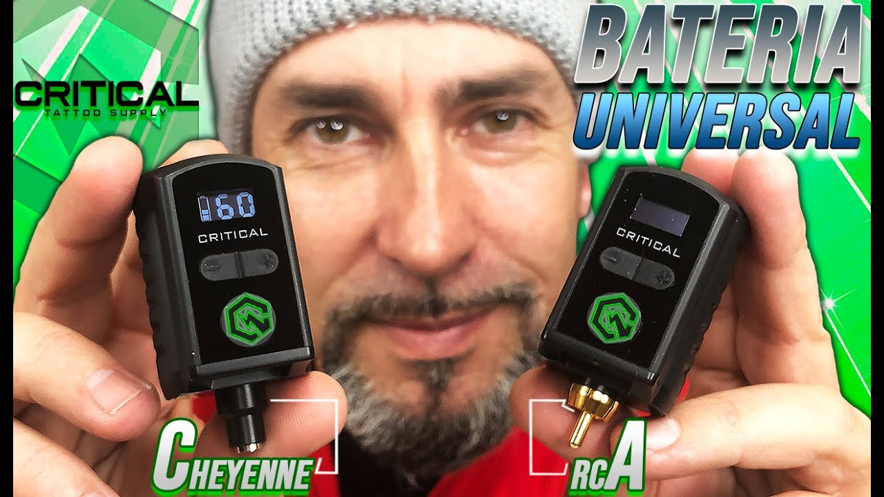 Fuente Wireless de CRITICAL tattoo | batería Inalámbrica de Cheyenne y RCA | Video Tutorial