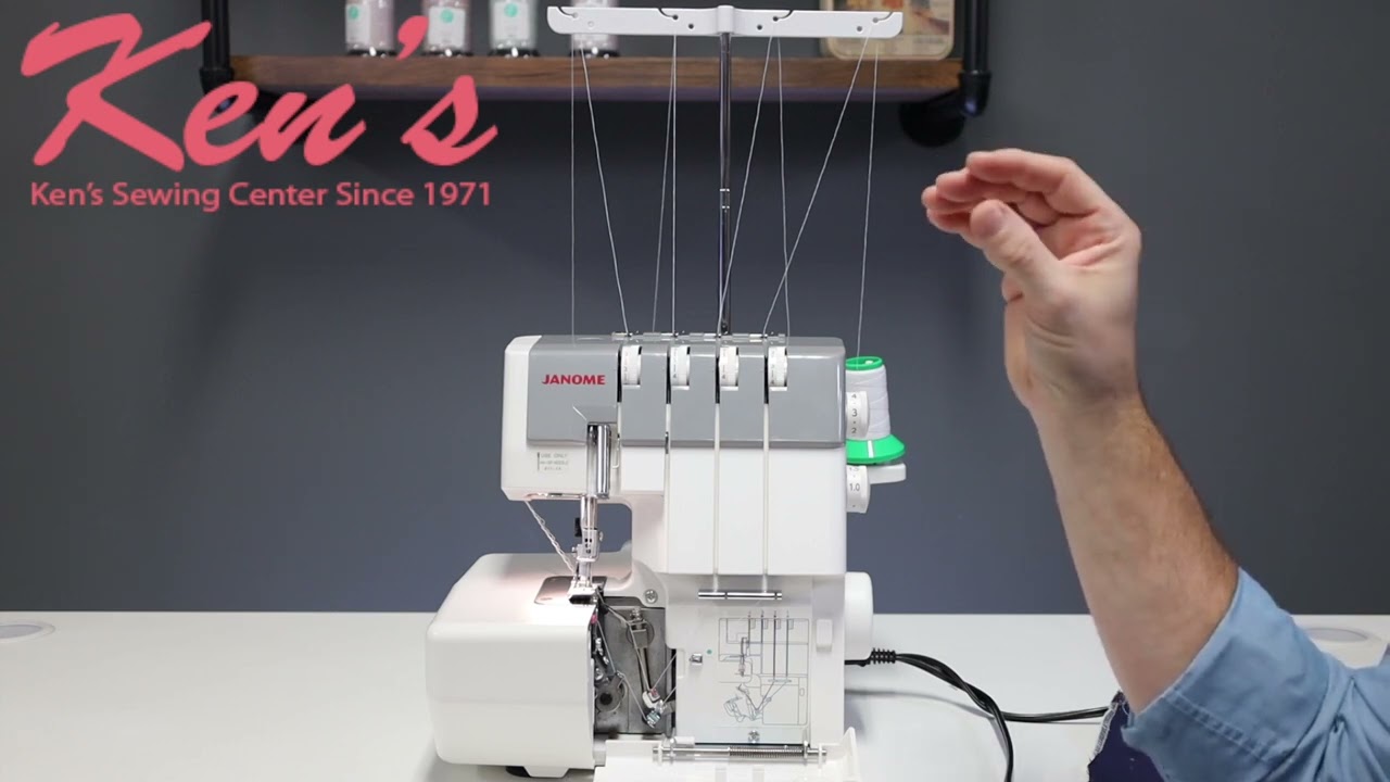 Janome 454D Sailing Serger Overview