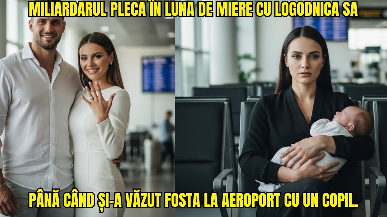 Miliardarul pleca în luna de miere cu logodnica — până și-a văzut fosta la aeroport cu un bebeluș