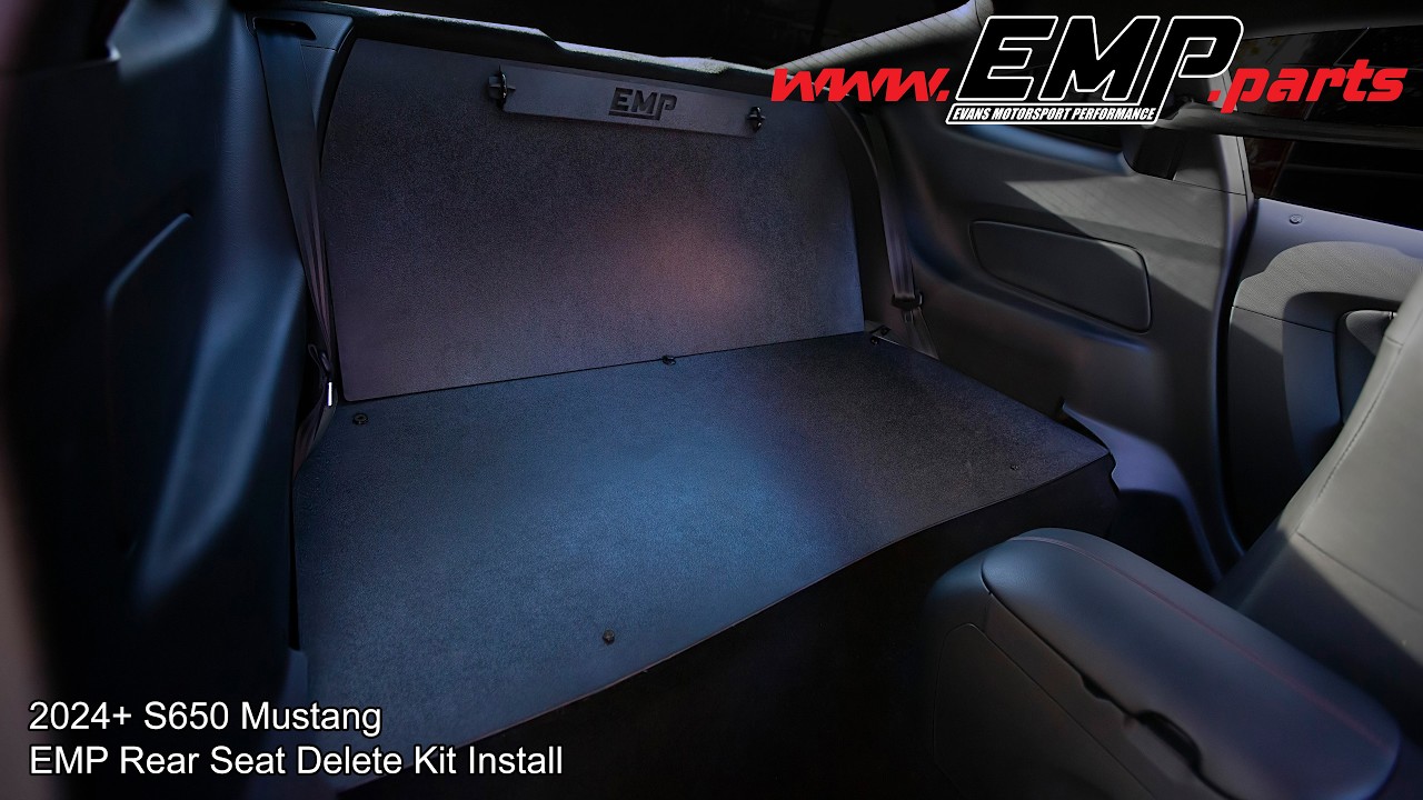 2024+ S650 Mustang EMP Seat Delete Install