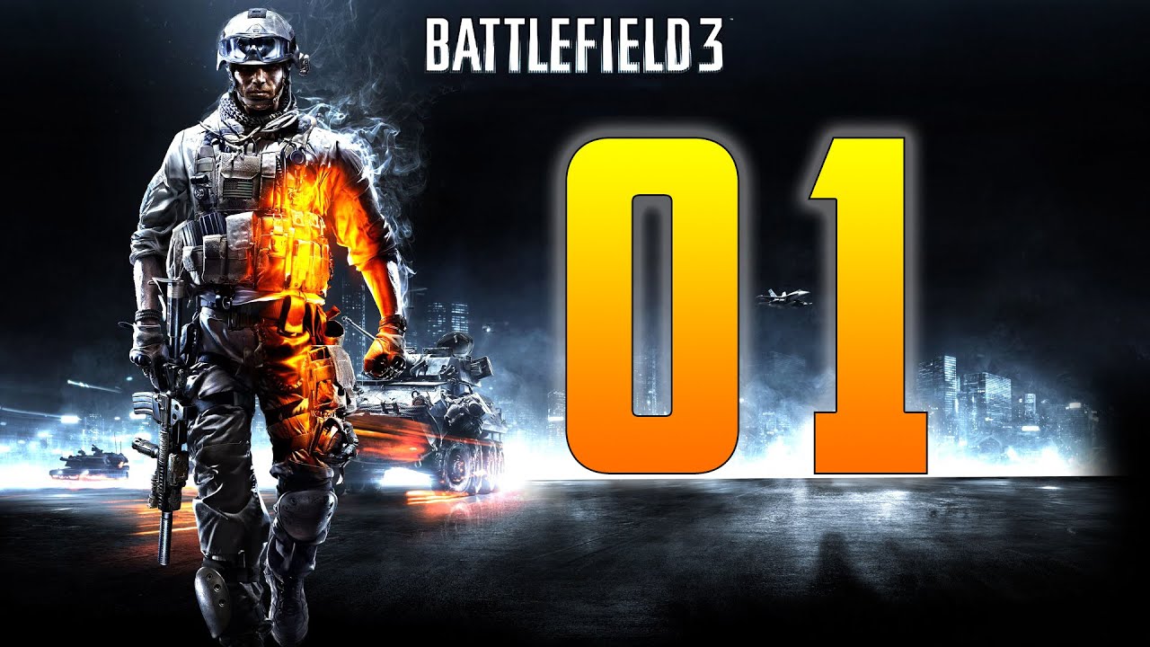 Battlefield 3: - Mission 1 - Semper Fidelis & Operation Sword Breaker [1080p 60FPS]