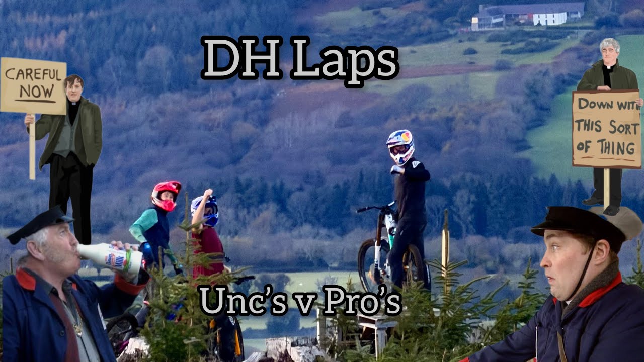 Casual Tuesday….Riding with DH World Cup pros.