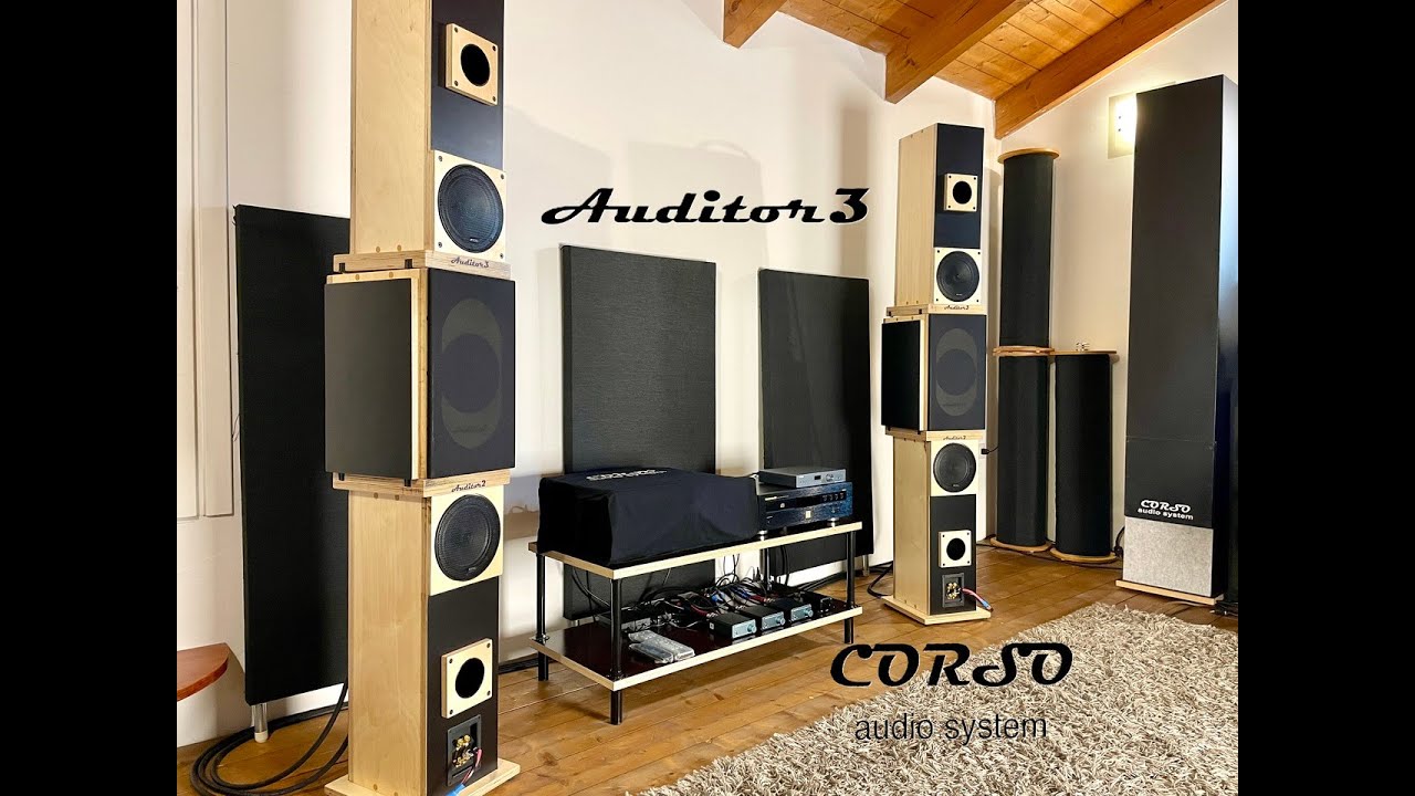 AUDITOR 3-NUOVO DIFFUSORE HI FI DYD-CORSO AUDIO SYSTEM