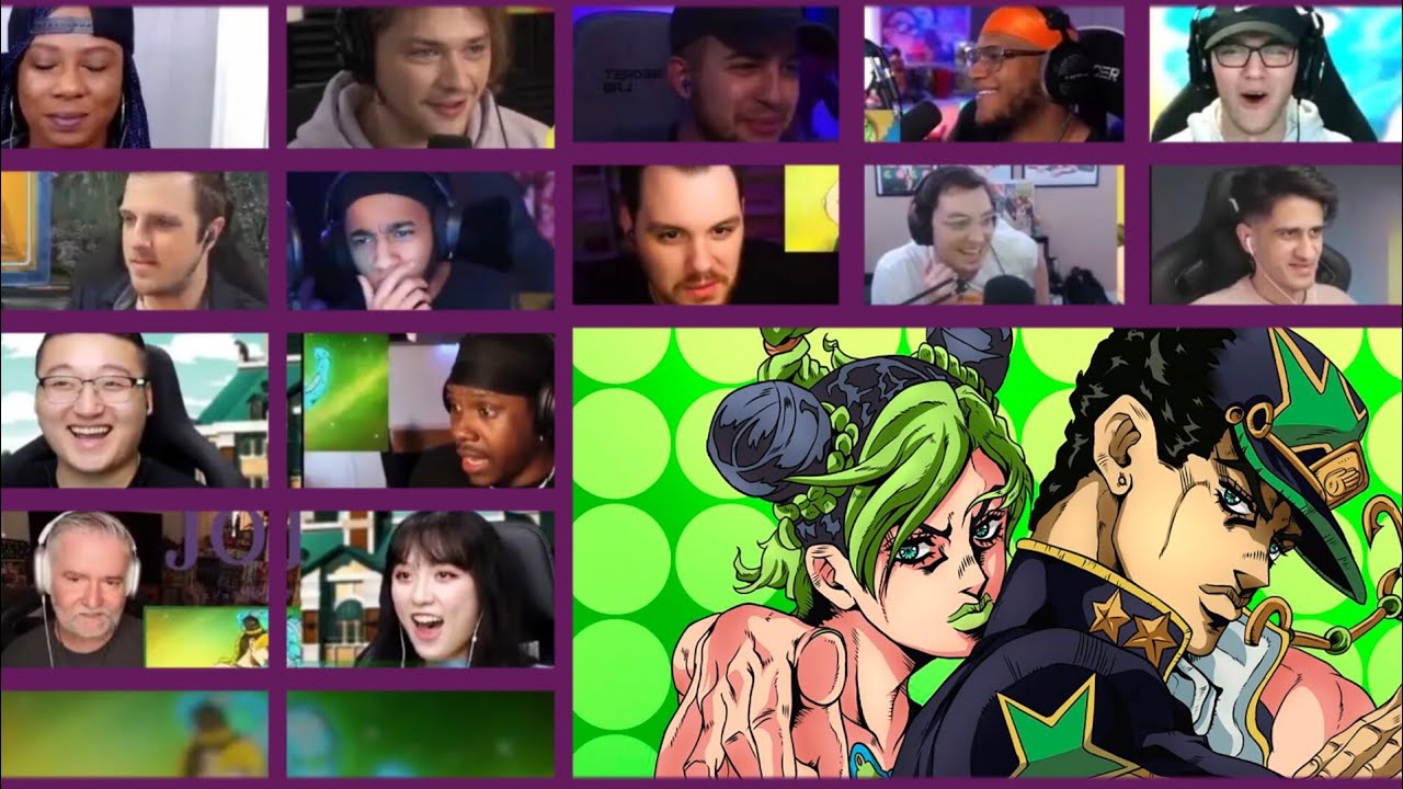 JoJo's Bizarre Adventure Part 6 「Openin Stone Ocean」 Reaction Mashup 