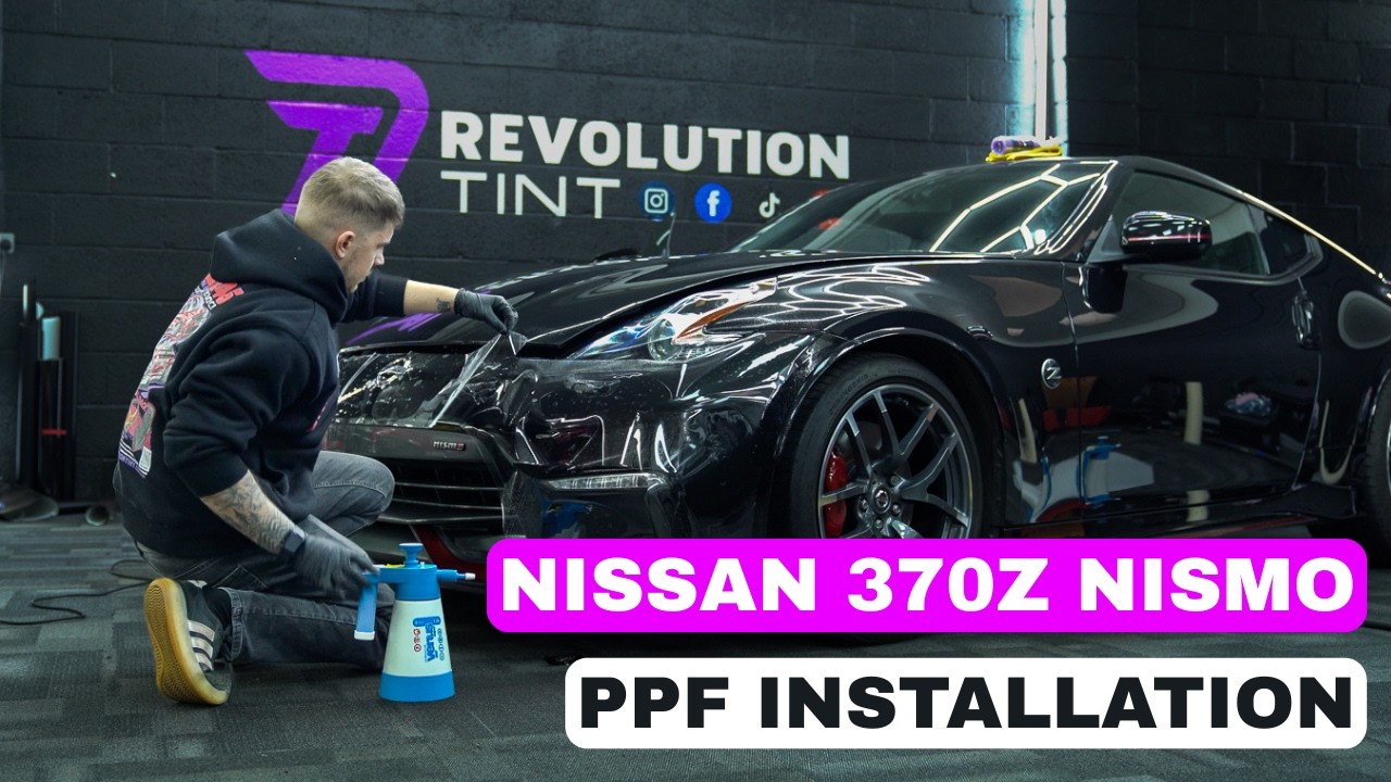 INSTALLING PPF ON NISSAN 370Z NISMO