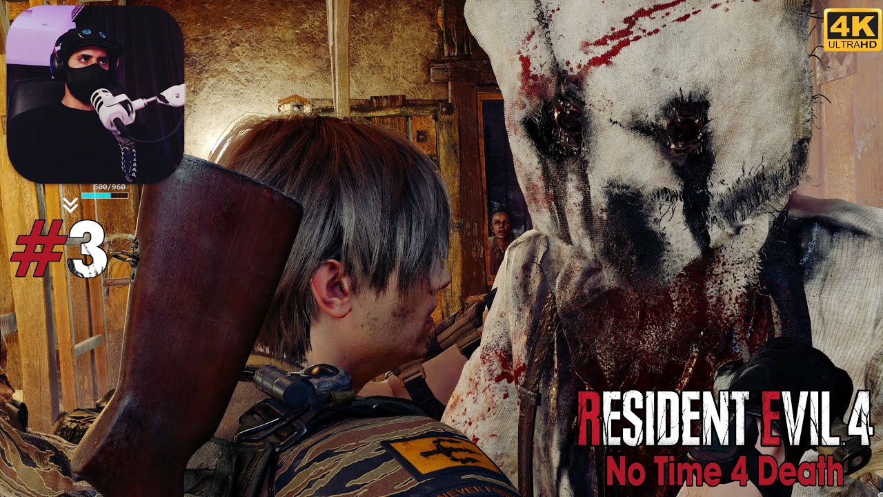 تختيم رزدنت ايفل ٤ ريميك (مود لا وقت للموت )| Resident Evil 4 Remake (No Time 4 Death Mod ) #3