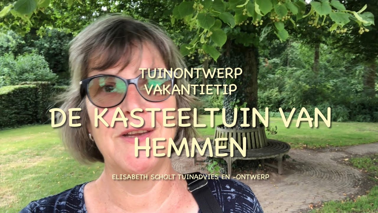 TUINONTWERP VAKANTIETIP: DE KASTEELTUIN IN HEMMEN
