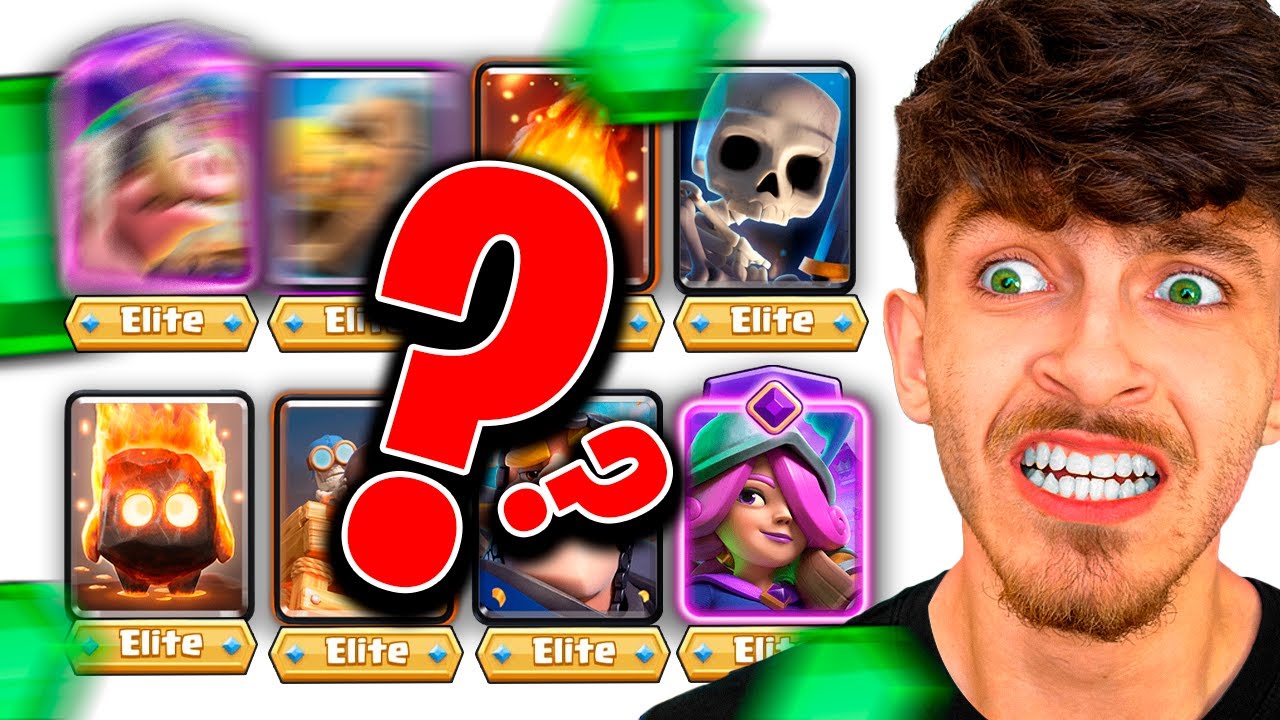 MONTEI UM DECK ABSURDO E GANHEI TODAS AS PARTIDAS! 💎🔥 | Clash Royale