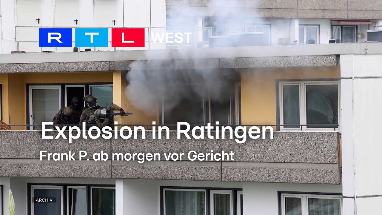 Explosion in Ratingen: Frank P. ab morgen vor Gericht | RTL WEST, 23.11.2023