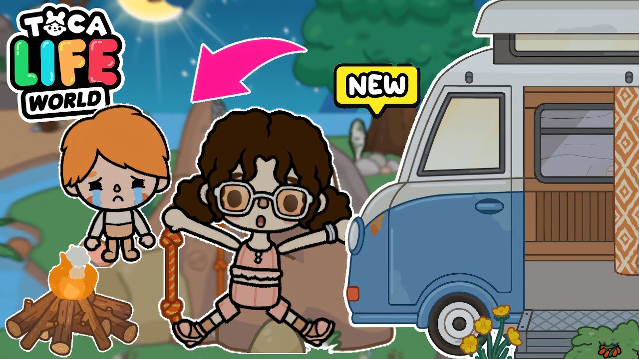 Mysterious Baby Found at Night! 🌙🚐 | Toca Life Trailer Girl Story