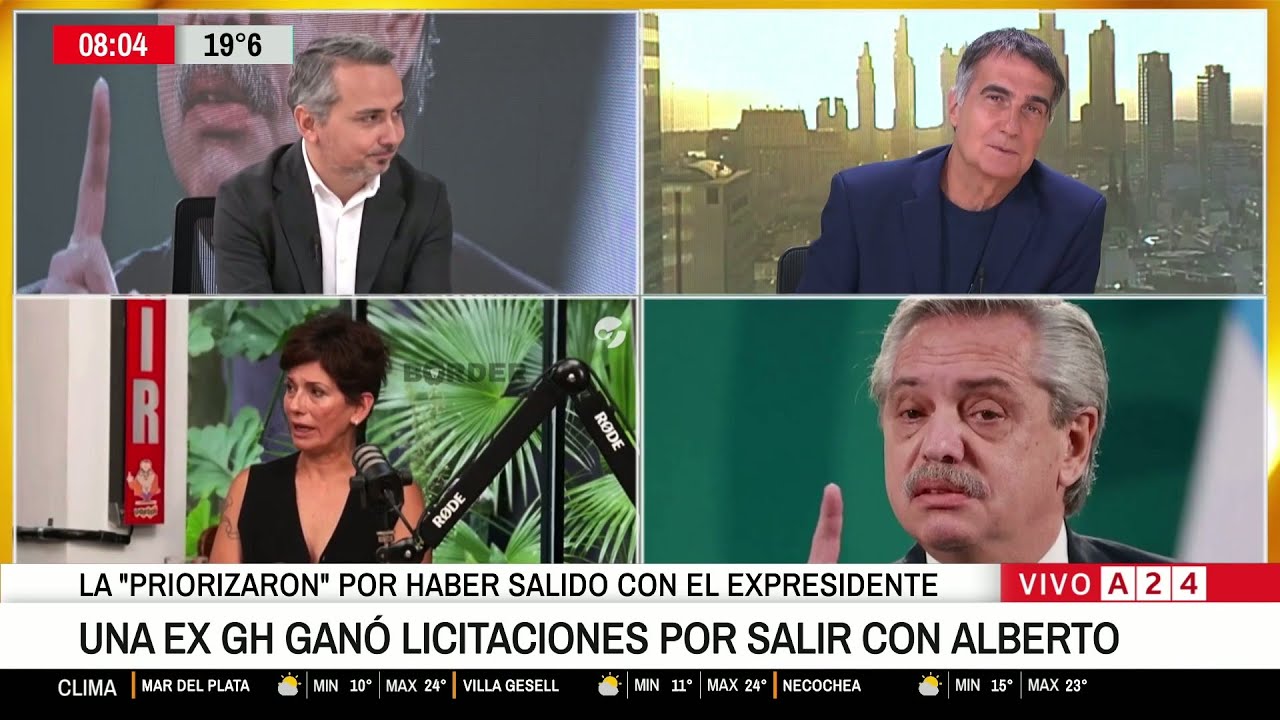 📢 LORENA GONZÁLEZ DEL VALLE, EX GH, CONTÓ QUE GANÓ LICITACIONES POR SALIR CON ALBERTO FERNÁNDEZ
