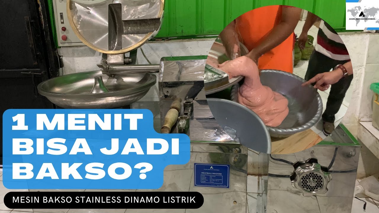 GILINGAN BAKSO 1 MENIT ?? (WA : 0851-6273-6262) Giling Daging Dinamo