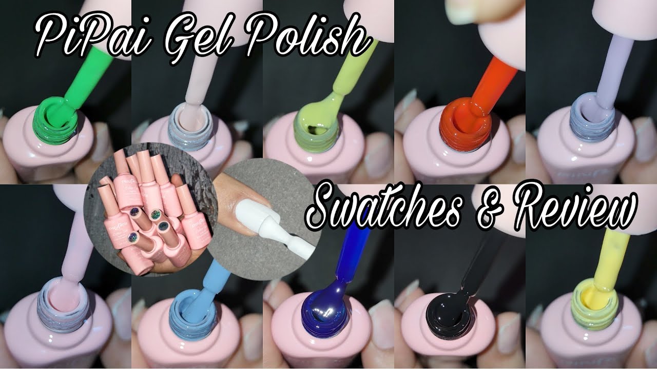 Trying Amazon PinPai Gel Polish set Swatches and Review with details in Hindi @STORE-ku9ye GelPolish