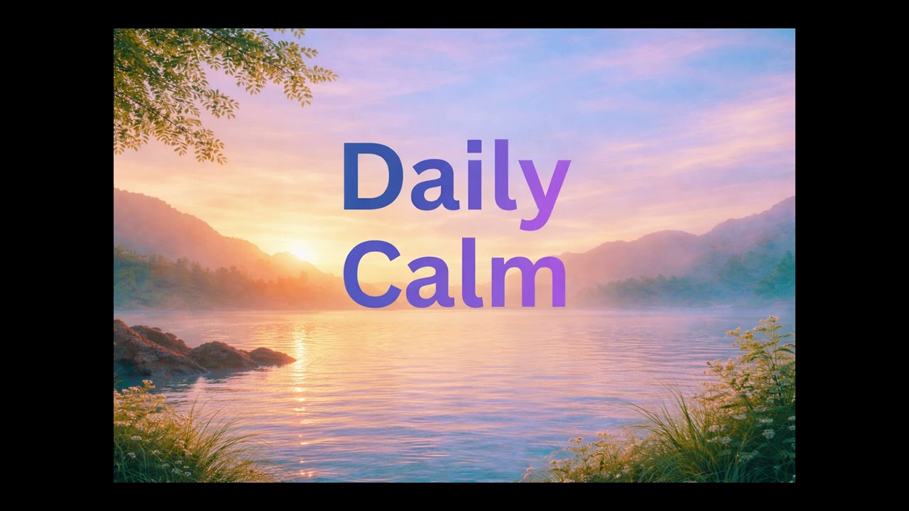 Daily Calm | Gentle Preventative Meditation for Anxiety & Panic