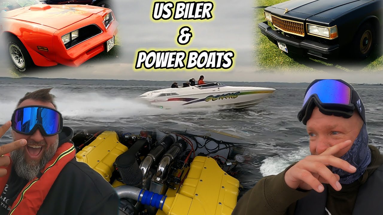 V8 til lands og til vands, shit en vild weekend!