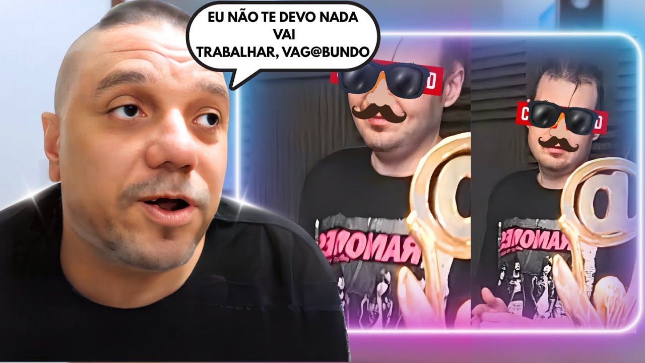 🔥BLUEZAO SENDO COBRADO AO VIVO PELO DONO DA CASA DE SANTANA 🏠😮