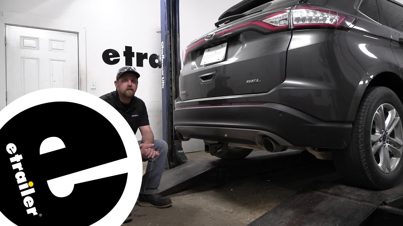 How to Set Up Your etrailer Trailer Hitch Receiver on a 2018 Ford Edge
