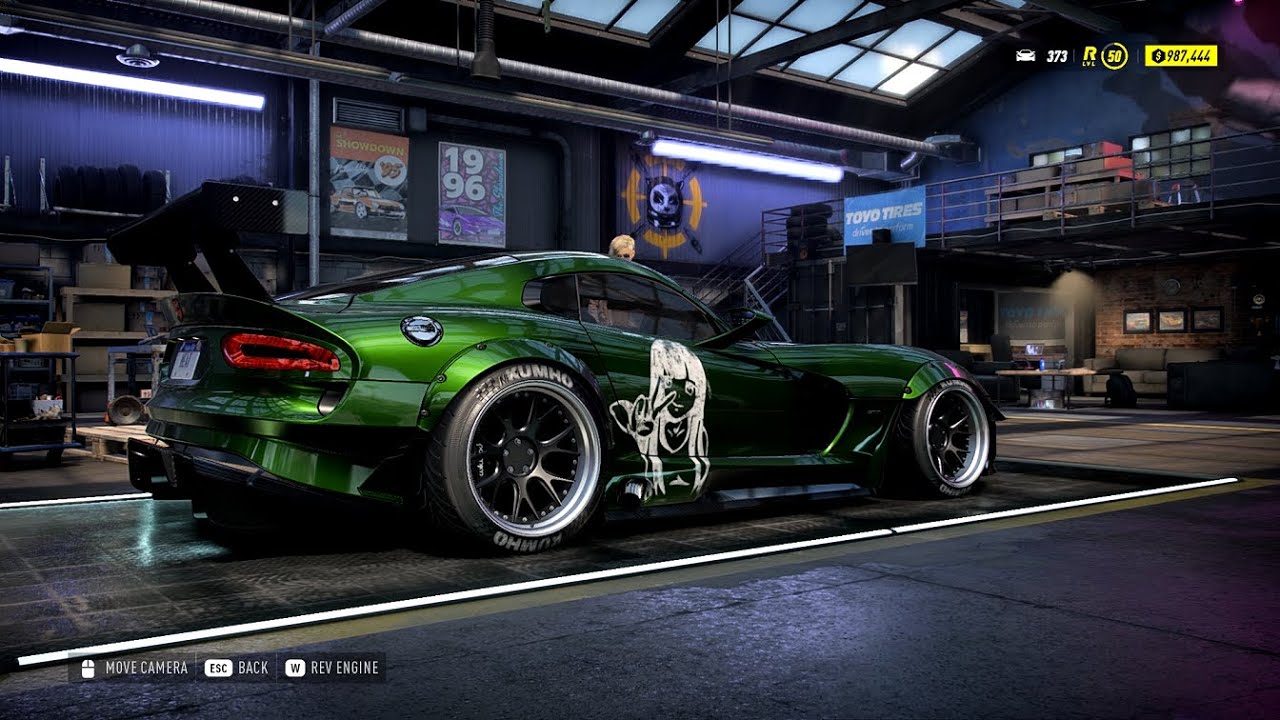 Need for Speed Heat Gameplay - 1200HP+ SRT VIPER GTS Customization | Max Build 400+.​​​​​​