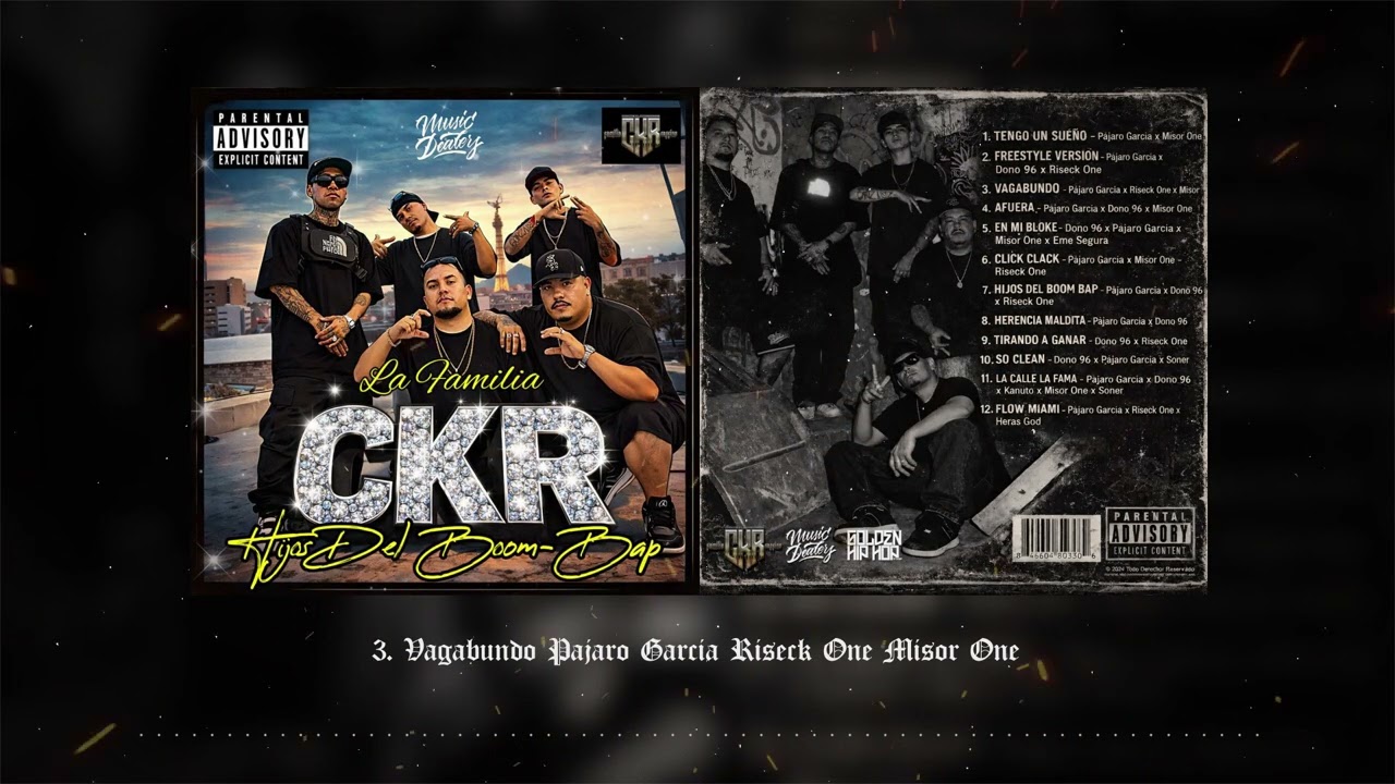 3 - Vagabundo - Pajaro Garcia x Riseck One x Misor One ( Album Hijos del Boom Bap )