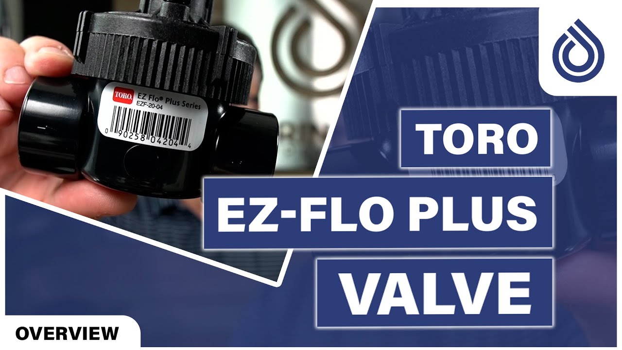 Клапан Toro EZ-FLO Plus, спринклерный клапан Toro Jar Top