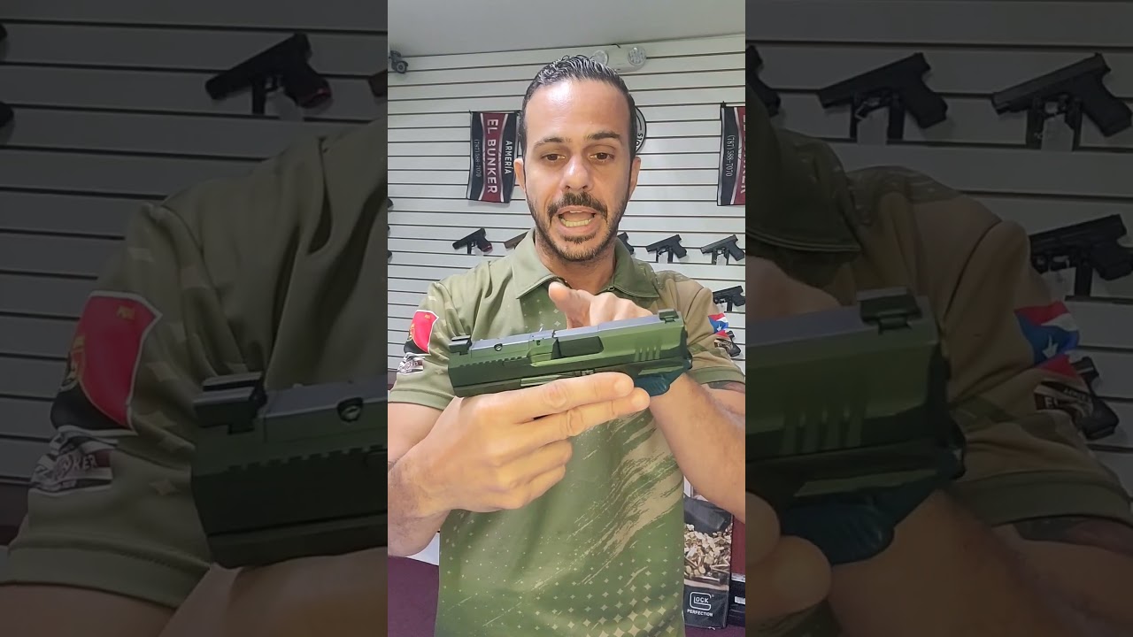 Pistola compacta vs. subcompacta vs. micro.