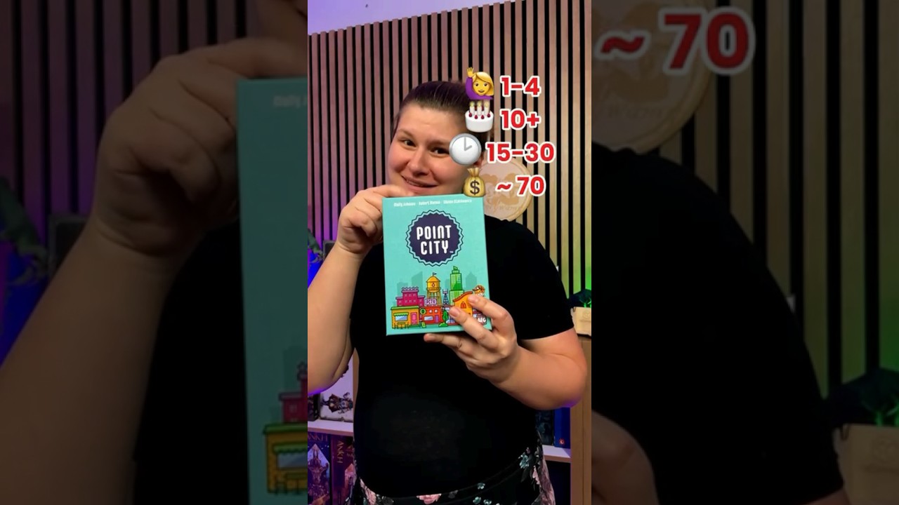 Nowa gra karciana od Lucky Duck Games? Poznajcie Point City! #ogrywamy #gryplanszowe #plansz&oacute;wki