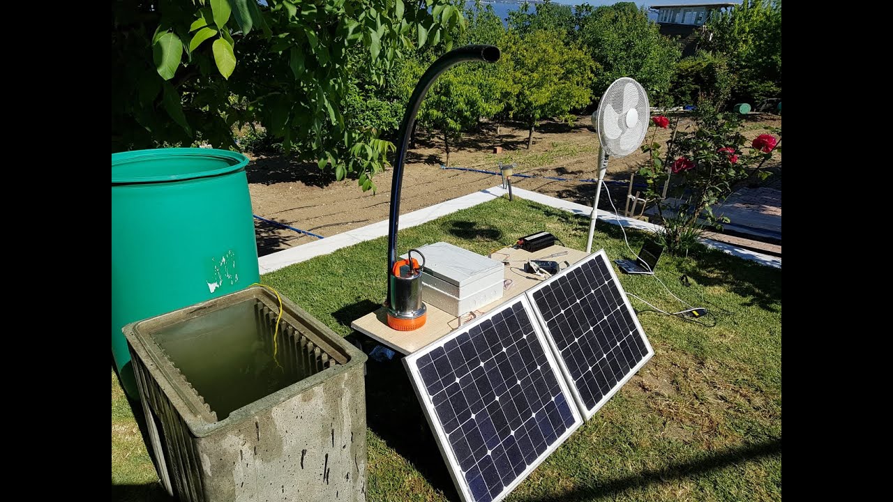 GÜNEŞ ENERJİLİ AKÜSÜZ 3 TON BAHÇE SULAMA ve 220 volt cihaz çalıştırma ( solar pump without battery)