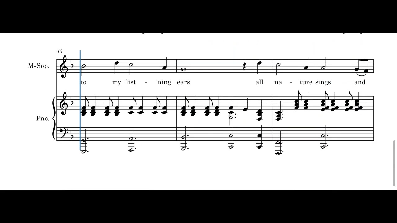 Joyful, Joyful - Mezzo-Soprano
