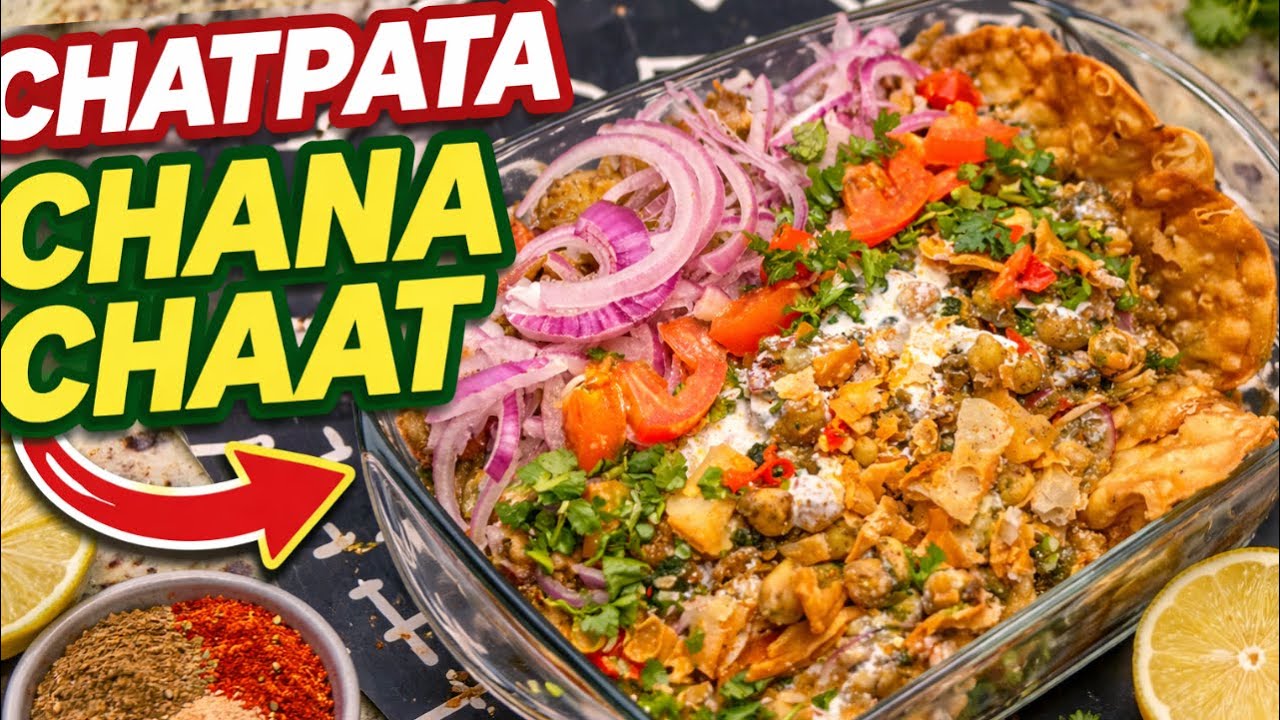 Ramadan Special Perfect Chatpata Channa Chaat | Easy Street Food Recipe | Full Desi Flavor!