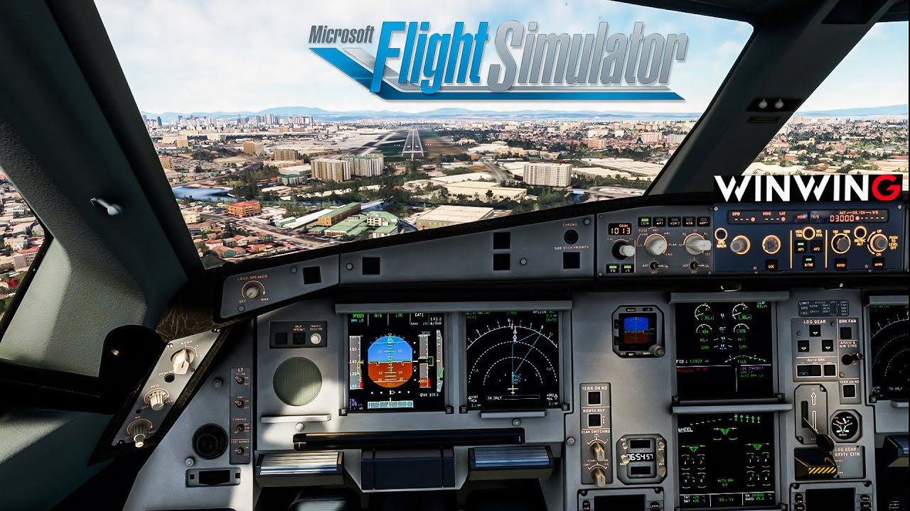 HEADWIND A330 + WINWING FCU I LANDING IN MANILA (RPLL) I PHILIPPINES I MSFS