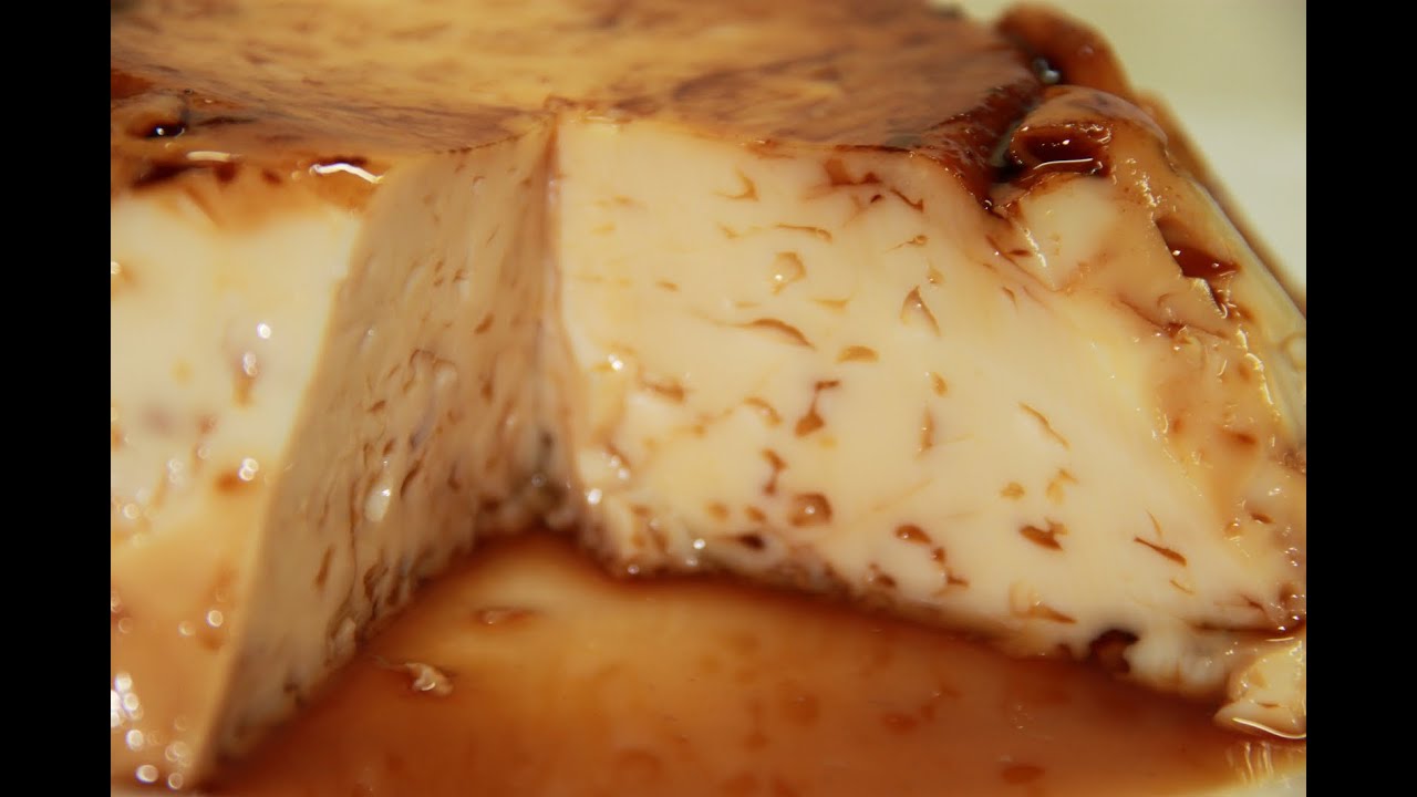 Flan casero al microondas ¡en 3 MINUTOS!