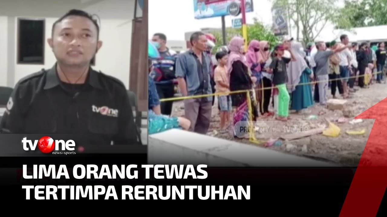 Minimarket 3 Lantai Ambruk, Diduga Kondisi Bangunan Sudah Tua | AKIM tvOne