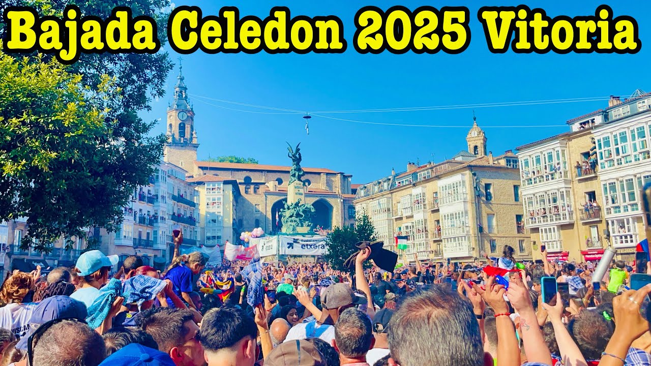 Bajada de Celedón Vitoria 2025 | Vitoria Gasteiz Festival 2025