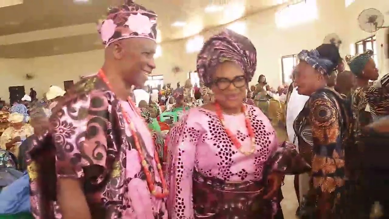 RECEPTION CEREMONY OF PA. CHRISTOPHER AREMU OLATUNDE