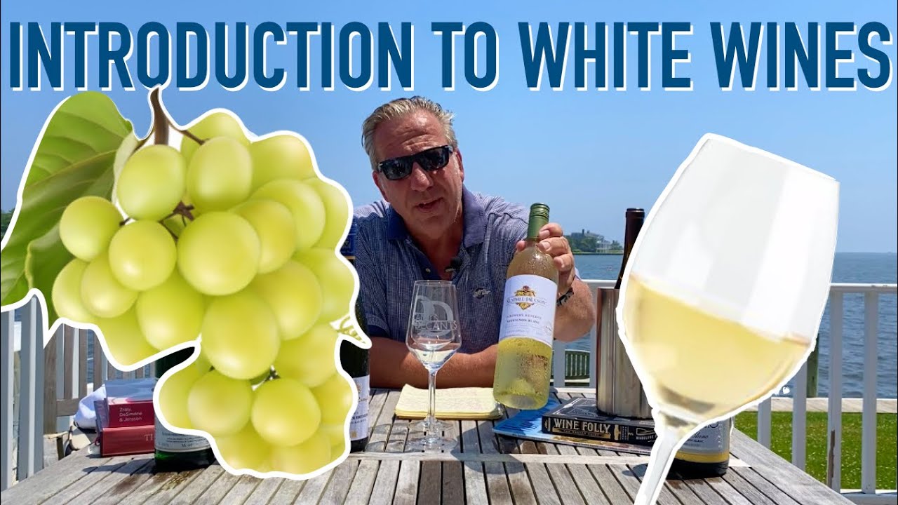 Introduction to White Wine || Chardonnay, Riesling, & Sauv Blanc || Decants With D