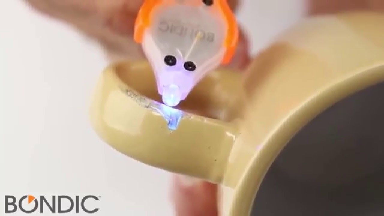 BONDIC: Fixed in seconds (come riparare tazze e tazzine)