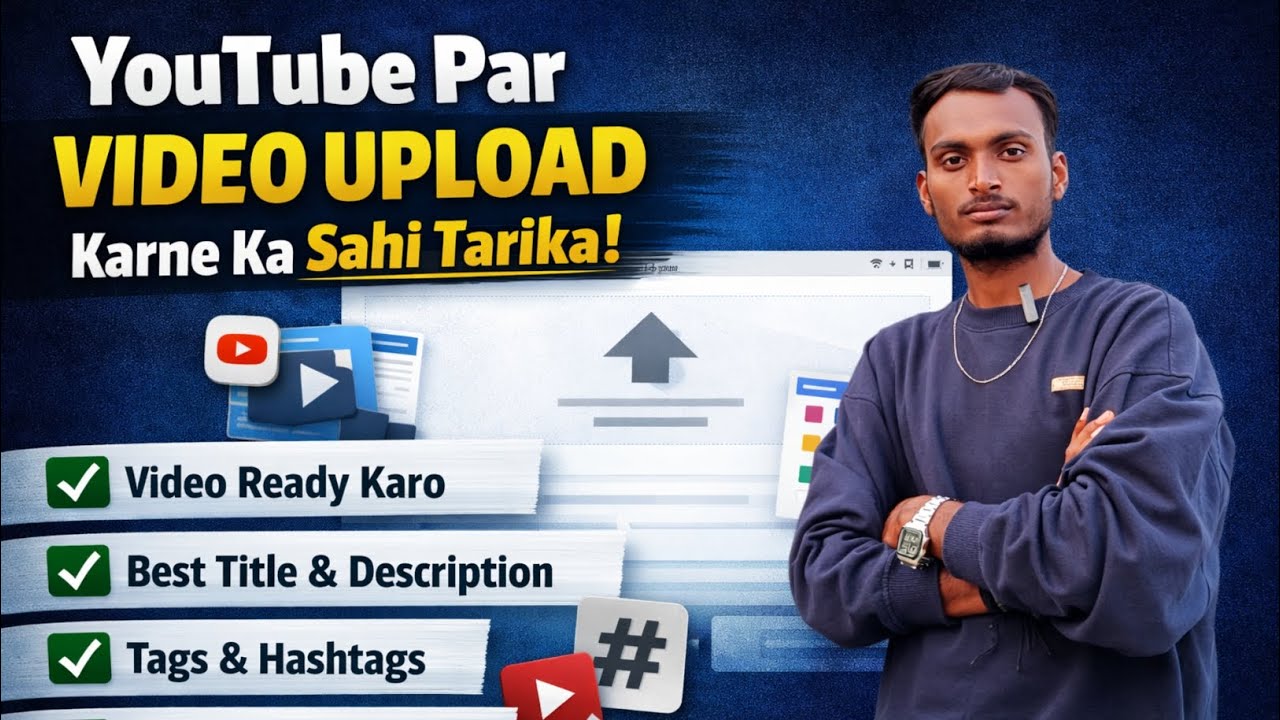 YouTube Par Video Kaise Upload Kare? | YouTube Video Upload Karne Ka Sahi Tarika (2026)