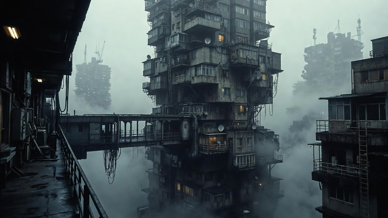 Cold District – Dystopian Atmospheric Dark Ambient – Postapocalyptic Ambient Journey