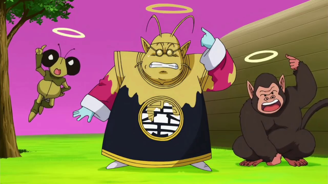 King Kai is mad at goku for Killing Him English Dub