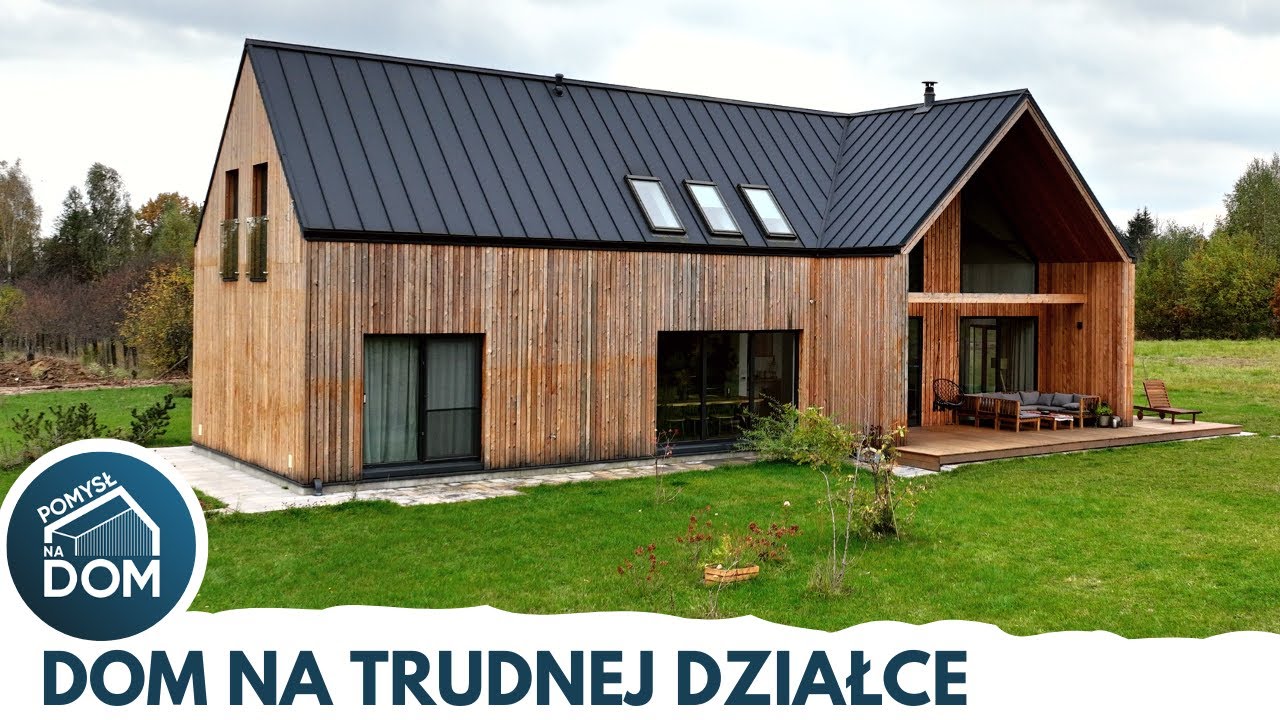 4 sypialnie, duży salon, 160 m2 i żubry za oknem! - Pomysł na Dom #82