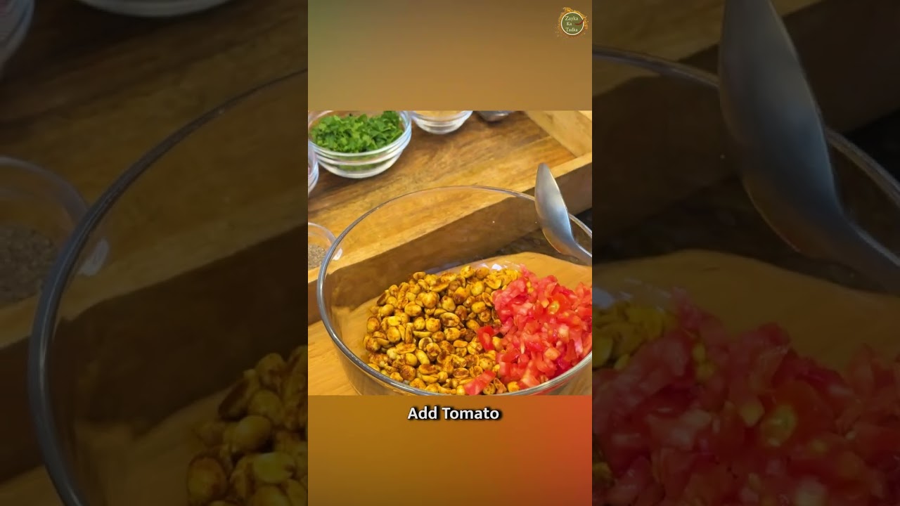 Masala Peanut Chaat | Chaat | summer recipes | Zayka Ka Tadka Shorts