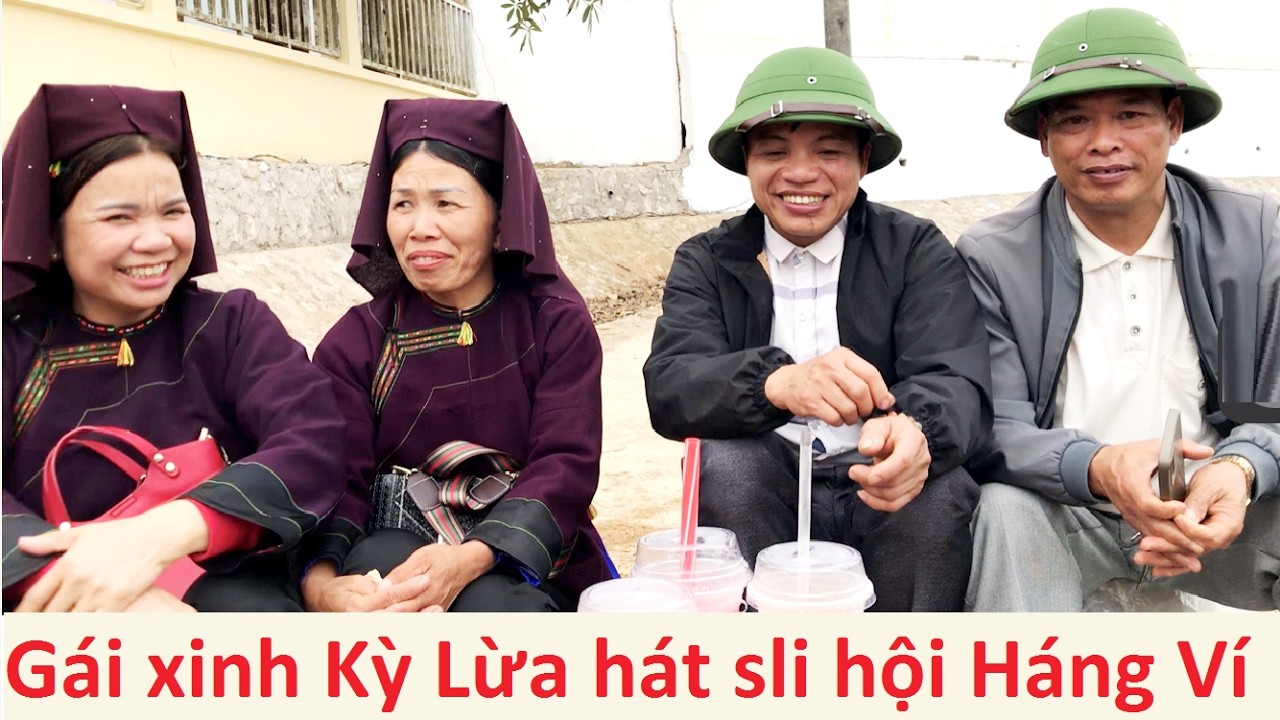 Gái Kỳ Lừa hát sli hội Háng Ví