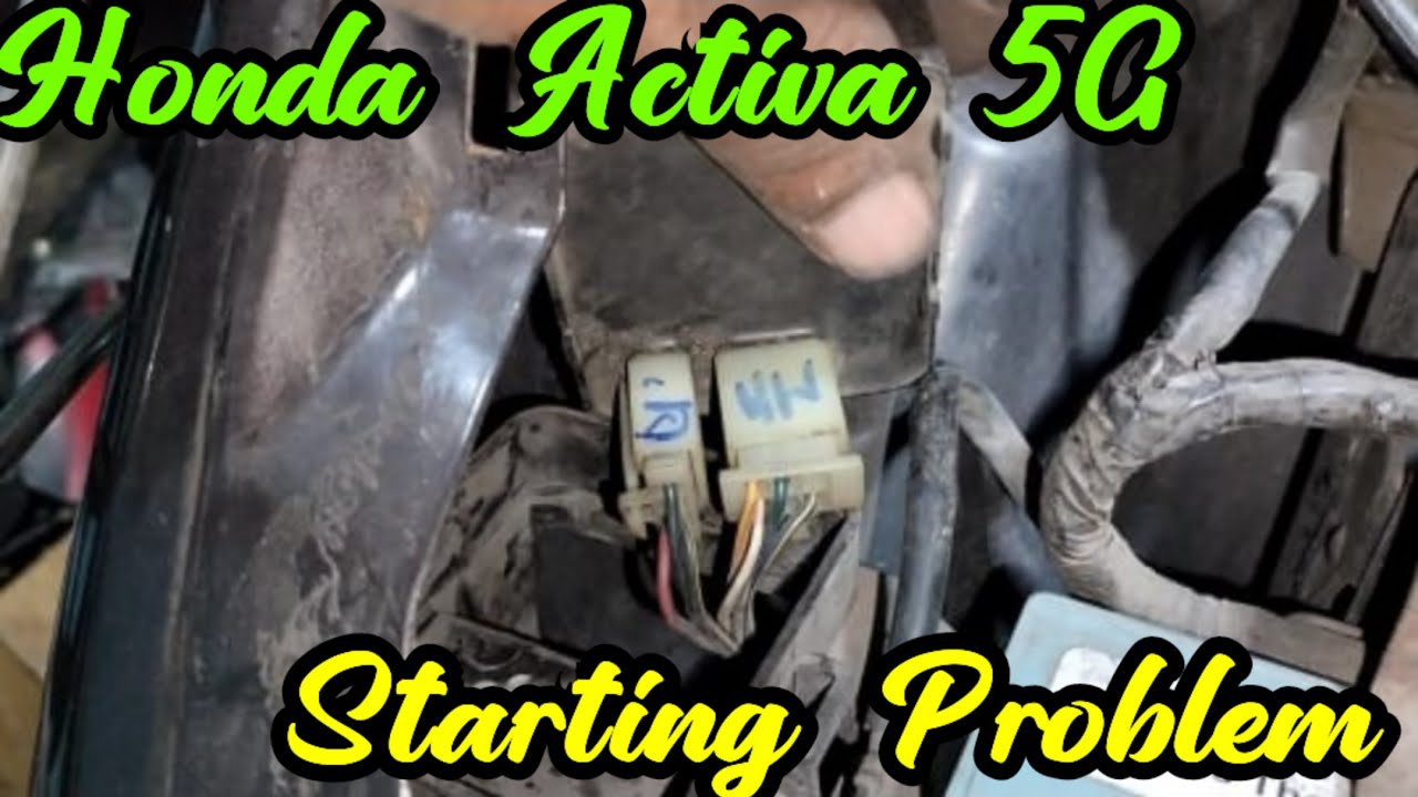 Honda Activa 5G || Starting Problem #viralvideo #viral #honda #activa5g #youtube