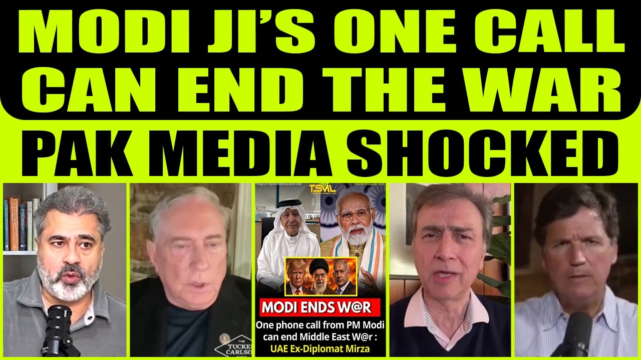 MODI JI’S ONE CALL CAN END THE WAR – UAE AMBASSADOR & US COLONEL CLAIM! PAKISTAN MEDIA SHOCKED!