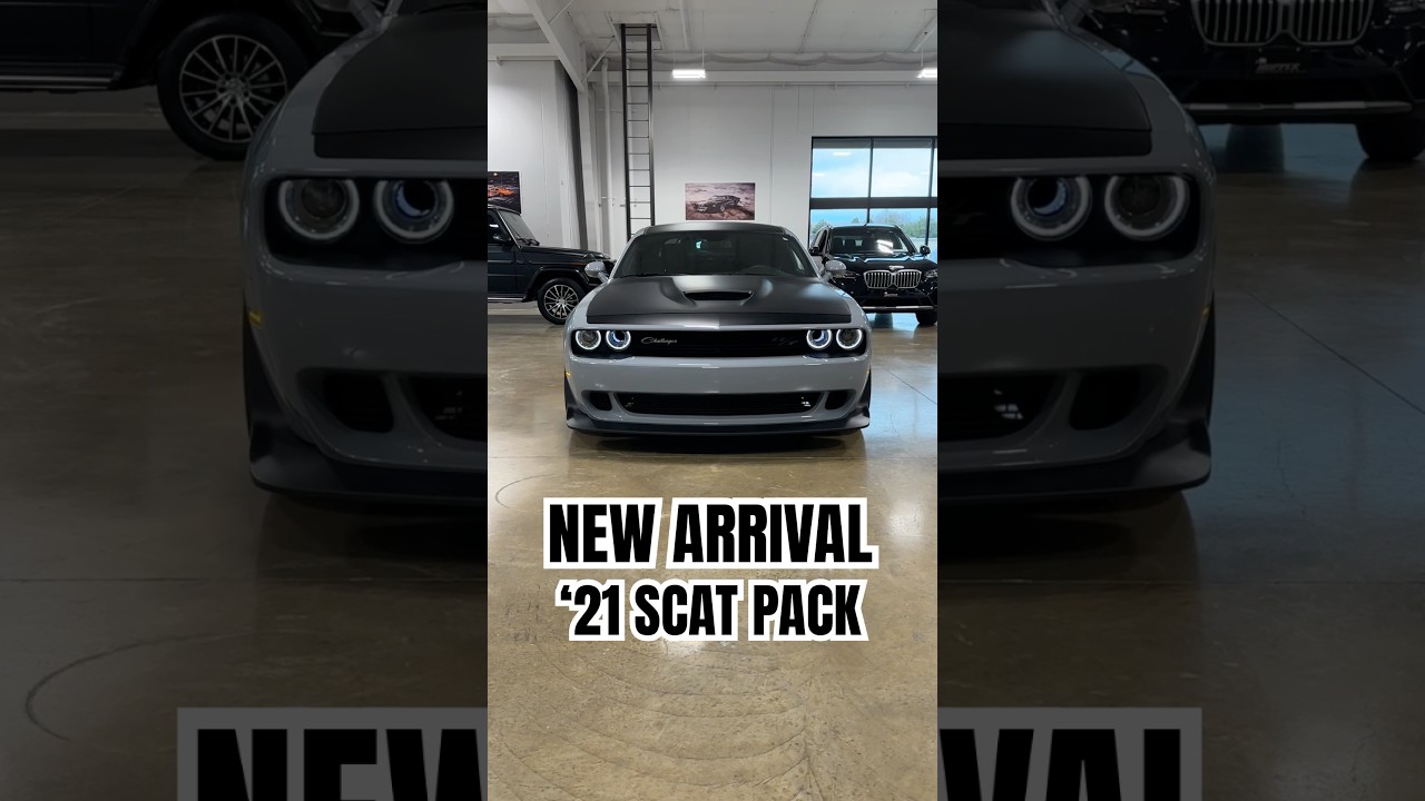 NEW ARRIVAL! 2021 DODGE CHALLENGER R/T SCAT PACK WIDEBODY T/A PACKAGE #dodgechallenger #mopar